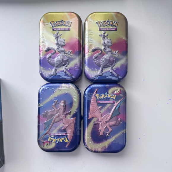 pokemon trading card game: kanto power tin PRE-ORDER Pokemon Scarlet and Violet 151 Mini Tins – Lumius Inc main image 0
